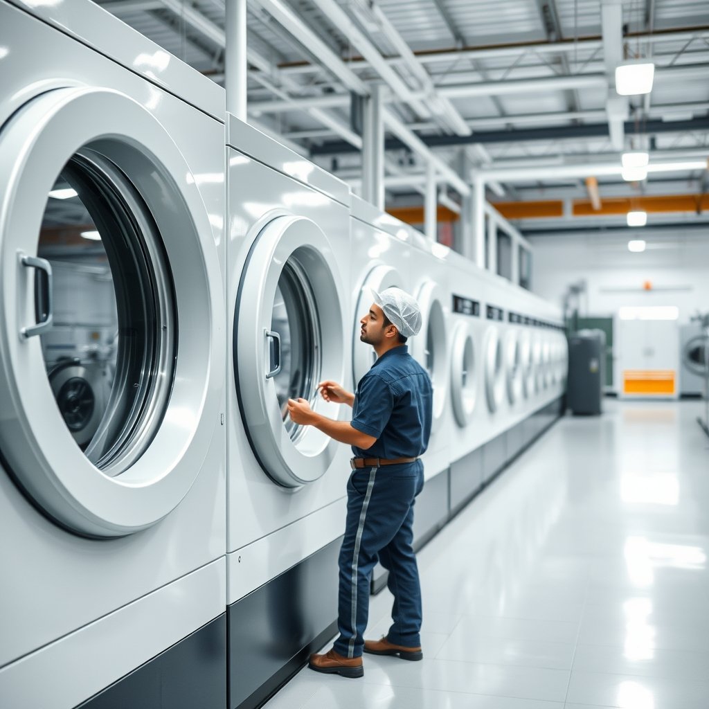 Automatización y Análisis de Datos Impulsan Eficiencia en Lavanderías Industriales