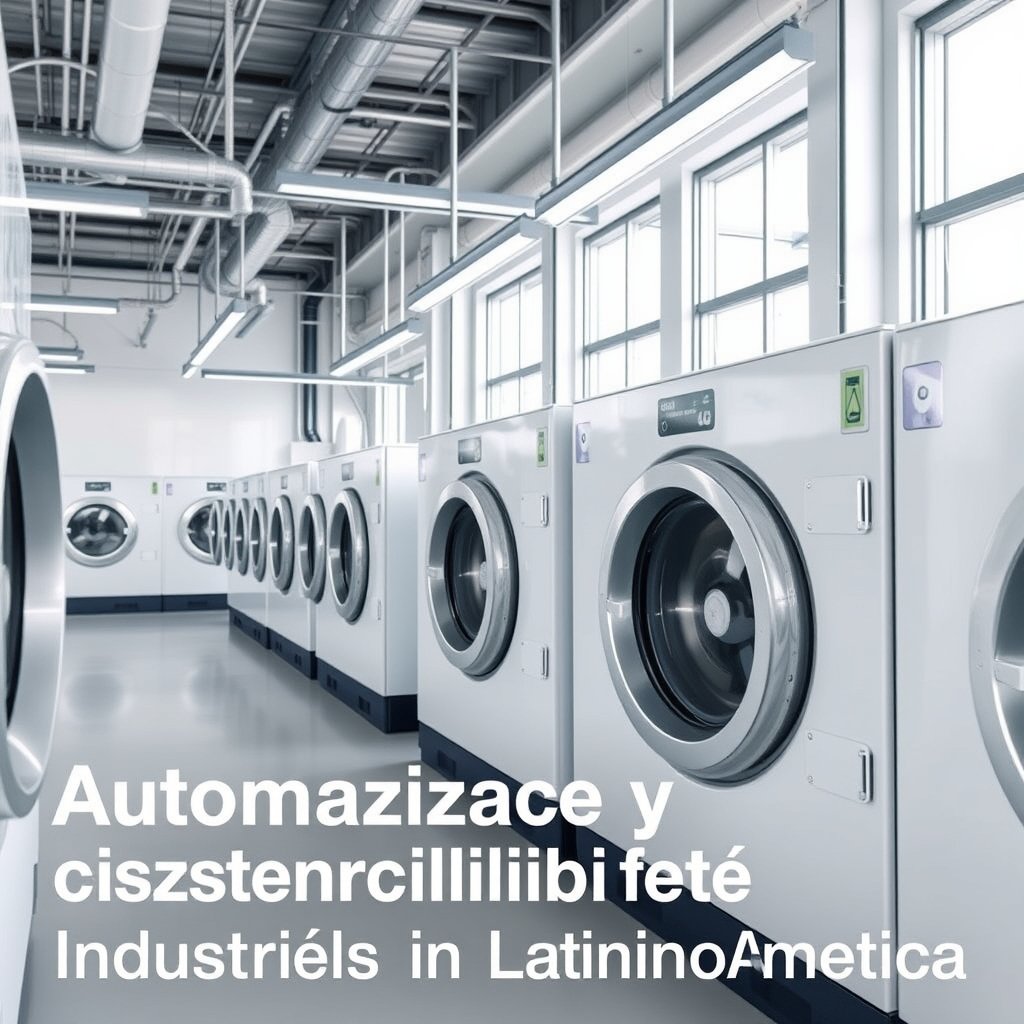 Automatización y Sostenibilidad: Claves para Lavanderías Industriales en Latinoamérica