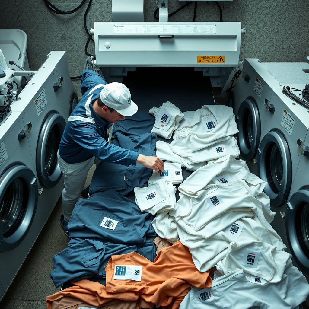 Logística inteligente optimiza flujo de prendas en lavanderías industriales chilenas