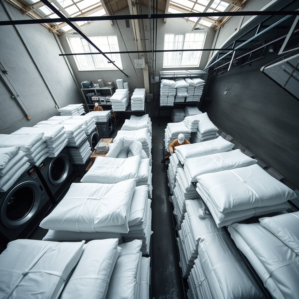Mantelería Dieciochera: El Desafío de la Lavandería Industrial Hotelera