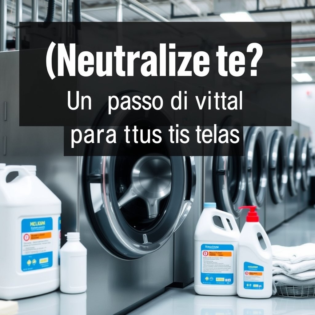 ¿Neutralizante? Un paso vital para tus telas